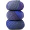 Double Helix by Living Dreams Yarn. Soft, Colorful Wool Yarn for Crochet, Knitting, Weaving. Self-Striping Sport Weight Yarn, 3 Pack, 150g